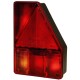 Aspock Earpoint I R/H Rear Light With Stalk Marker, Fog 5 Pin