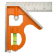 Sliding Combination Squares with Metal Scriber