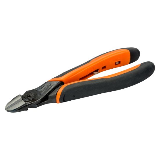 ERGO™ Side Cutting Plier with Self Opening Dual-Component Handle and Phosphate Finish