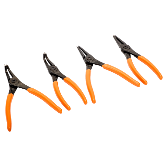 Internal and External Circlip Plier Set - 4 Pcs