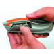 Squeeze Retractable Utility Knife with Rubber Grip