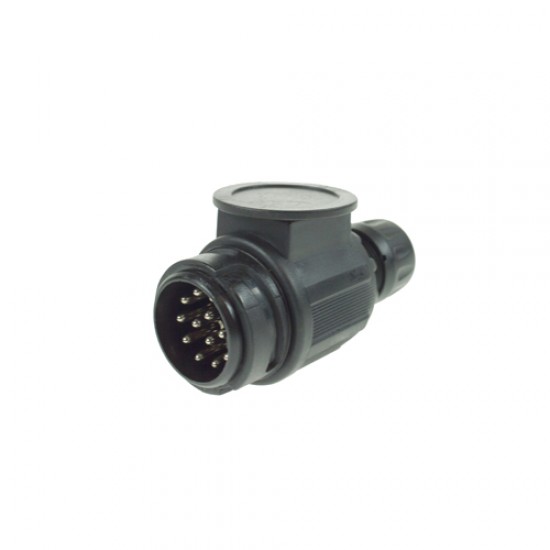 12V 13 Pin Plug 2 Hole Grommet