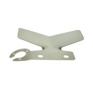 Stainless double bumper protector with single socket holder Stainless double bumper protector with single socket holder
