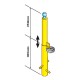 Trailer Hitch Security Post - Removable