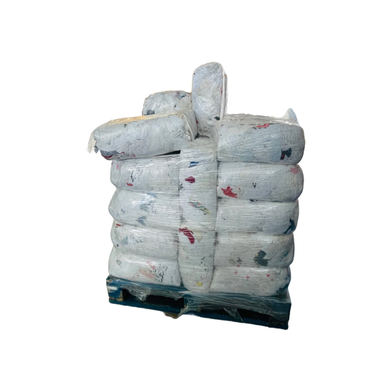 White Cotton Rags 10Kg - 63 Bags