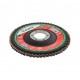 4.5" Zebra Lamella Grinding Disc for Stainless Steel - Z40