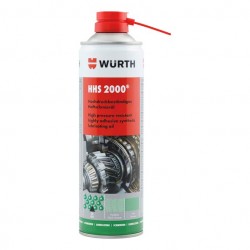 Wurth Adhesive Lubricant Grease Spray HHS 2000 500ml