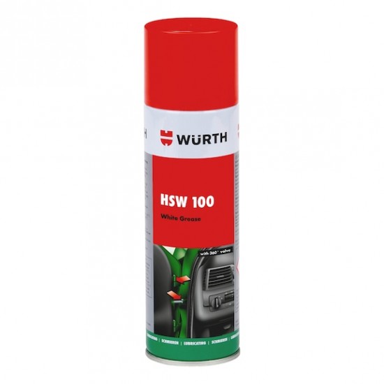 Wurth Adhesive Lubricant Grease Spray HSW 100 (500ml)