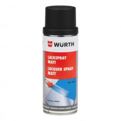 Wurth Matt Black Spray Paint 400ml