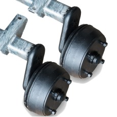 Braked Torsion Axles