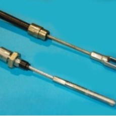 Non-detachable brake cables